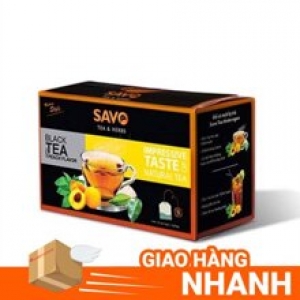 SAVO Trà đen hương Đào (túi lọc)