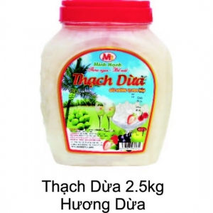 Thạch Dừa 2.5kg Hương Dừa Minh Hạnh