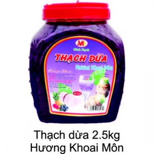 Thạch dừa 2.5kg Hương Khoai Môn