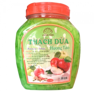 Thạch Dừa Hương Táo Lotus