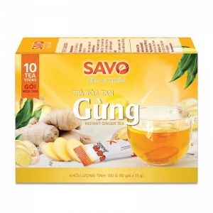 Trà Gừng Hòa Tan Savo