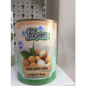 Nhãn ngâm đường Farme 565g