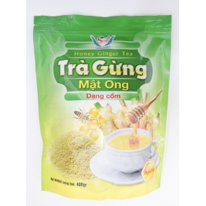 Trà gừng mật ong cao cấp dạng cốm Sing Việt bịch 400gram